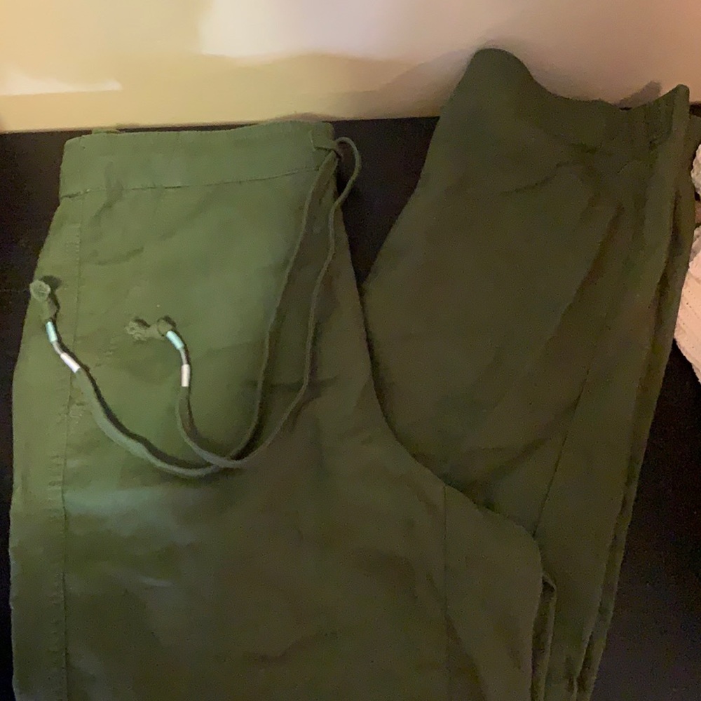 J crew linen pants